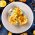 Pancakes with Philadelphia cheese, gravlax salmon and cucumber Benefis - Price: 1490